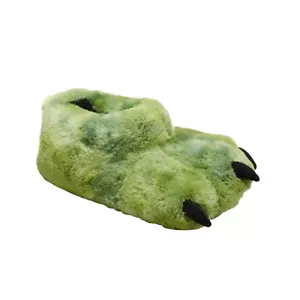 Cat & Jack Boys Kai Dinosaur Foot Slippers 88498250 Green XL (6/7) - Picture 1 of 8