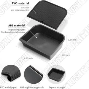 1 x Armrest Storage Tray For Toyota Land Cruiser Prado 250/ Lexus GX 550 2024-25 - Picture 1 of 7