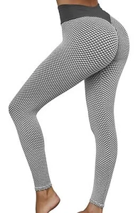 High Waist Tummy Control Yoga Pants for Women Butt Lifting Workout Leggings - S - Picture 1 of 6