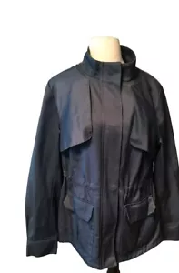 Anorak Simply Vera Vera Wang Women's Blue/Green Jacket Size XL Spring - Picture 1 of 14