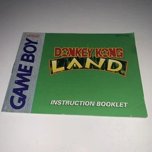 Donkey Kong Land originale Nintendo Gameboy solo manuale istruzioni - Foto 1 di 4
