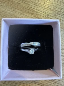 Engagement and Wedding Ring Set - Picture 1 of 7