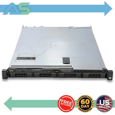 Dell PowerEdge R330 Server Intel Xeon E3-1220 v5 3GHz 32GB DDR4 RAM No HDD/OS - Image 1 of 4
