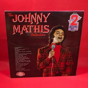 The Johnny Mathis Collection 1973 UK double vinyl LP Light My Fire More I See - Picture 1 of 7