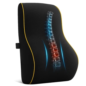 Ergonomic Lumbar Back Support Cushion for Car Office Home Chair Lower Back Pain - Picture 1 of 11