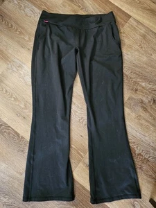 North Face Leggings Womens Large Workout Gym Stretch Lightweight Black Casual - Picture 1 of 8