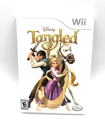 Tangled Nintendo Wii 2010 with manual and poster - Image 1 of 4
