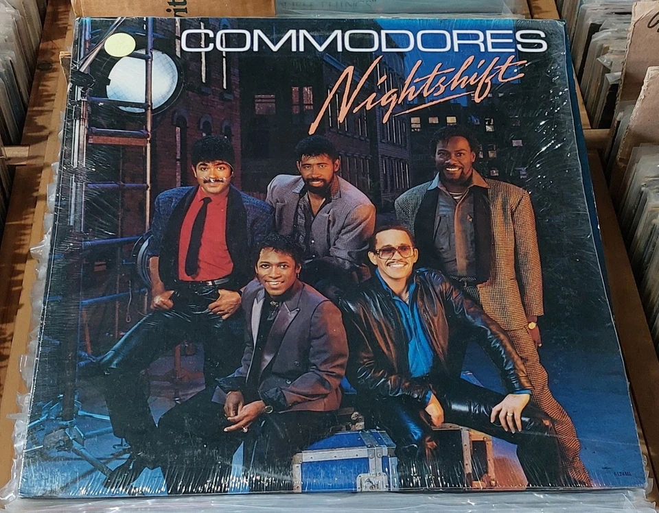 COMMODORES Night Shift '85 LP NEW SEALED Vintage Original 1st Press Vinyl Record - Image 1 of 3