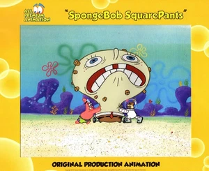 ¡GENIAL LOS 3 CHICOS! ¡LO MEJOR! Celdas de producción Bob Esponja #10412 "SUDS" - Imagen 1 de 4