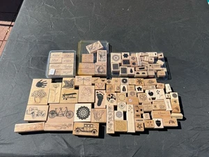 Stampin' Up Bundle Job Lot Stamp Sets Rubber Stamps Funstamps Vintage - Picture 1 of 9