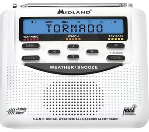 Midland WR120B NOAA Weather Alert Radio - Picture 1 of 7