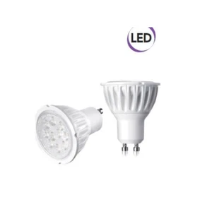 1 X Bulb Spot LED 7W GU10 500 Lumen Cold Light A+ Electraline 63249 - Picture 1 of 1