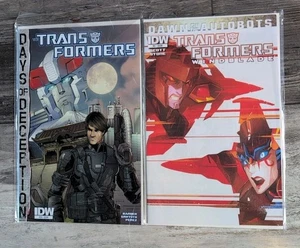  The Transformers Comics IDW Comics Lot of 2 Comics  - Picture 1 of 3