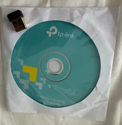 TP-Link TL-WN725N N150 150Mbps Wireless Nano USB 2.0 WiFi Network Adapter Dongle - Image 1 of 4