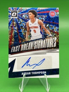 2024-25 Donruss Optic Fast Break Ausar Thompson Fast Break Signatures #FBS-ASR - Picture 1 of 2