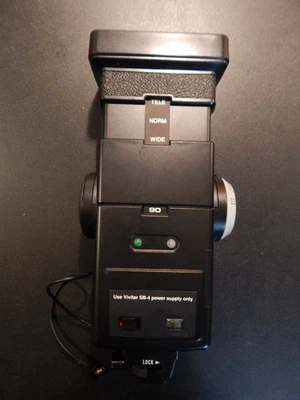 Vivitar 285 HV Zoom  Thyristor Shoe Mount Flash Vari Sensor Auto Flash UNTESTED - Image 1 of 4