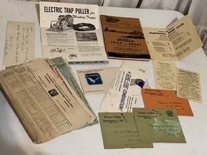 Vintage Western Trap Skeet Handbuch Sportler Club Trapshooting Score Pads 1950er - Bild 1 von 4