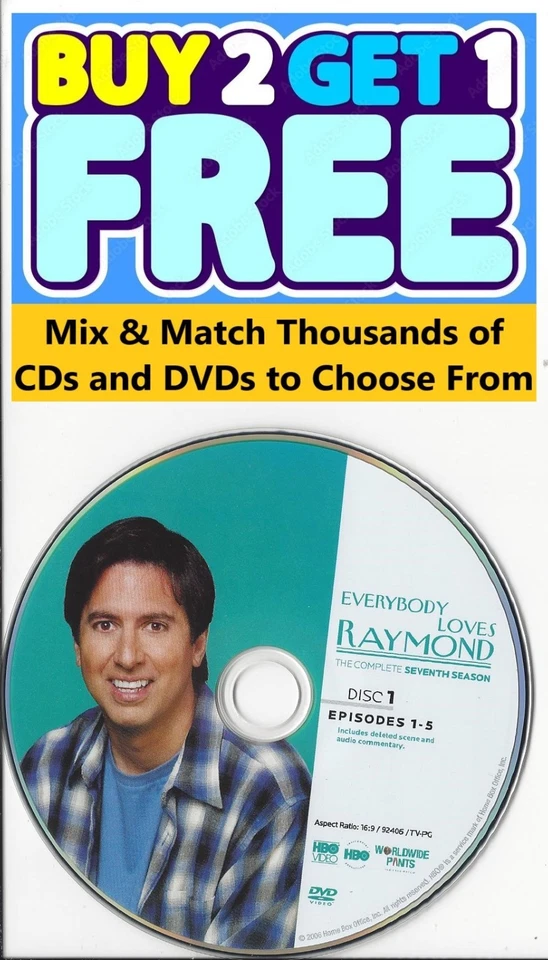 Everybody Loves Raymond (DVD) Seventh Season 7 Disc 1 Replacement Disc Foto 1 de 1