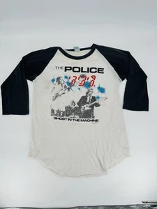 Vintage 1982 The Police Ghost In The Machine North American Tour Shirt Size L - Picture 1 of 8