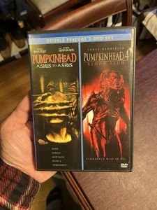 Pumpkinhead 3 Ashes To Ashes + Pumpkinhead 4 Blood Feud DVD 2-Disc Set OOP RARE - Picture 1 of 5