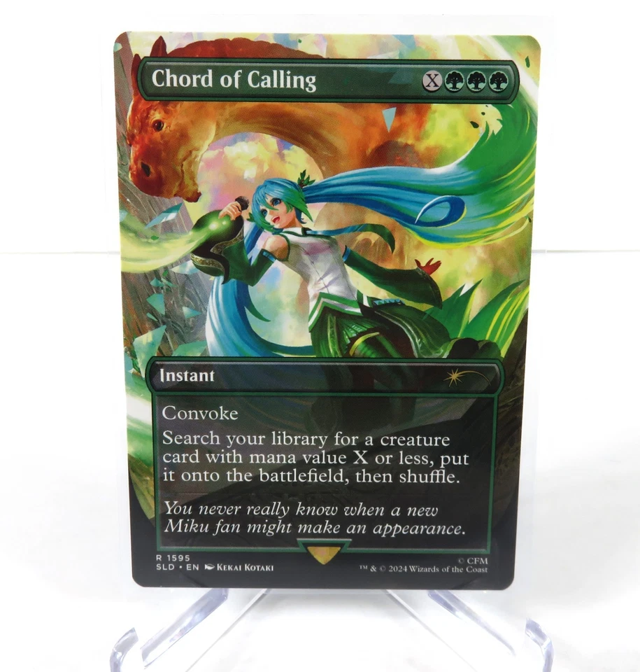 Secret Lair Hatsune Miku Chord of Calling Non Foil Borderless - Image 1 of 1