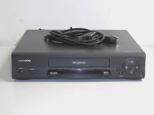 Daewoo DVR-4660 VHS Videorecorder Schwarz, 2 Jahre Garantie - Bild 1 von 5
