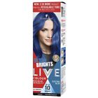 Schwarzkopf Live Colour Ultra Brights Electric Blue Hair Dye Colouring