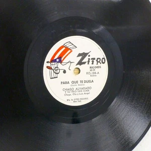 Chago Alvarado Année Su Trio San Juan 78 Pour Que Te Duela Mint Minus Zitro G - Bild 1 von 2