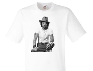 Johnny Depp - weisse Fun T-Shirt -011 - Picture 1 of 2