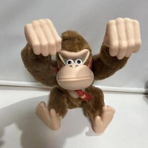Donkey Kong Country Figur Action Pose Takara 1994 Plüschtier Nintendo Japan selten - Bild 1 von 14