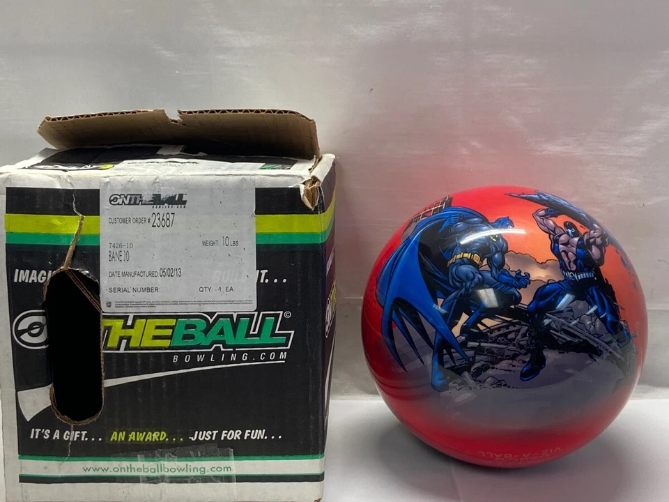 OTB On the Ball Bowling Bane Custom Bowling Ball 10lb Un-drilled (TDW034680) - Image 1 of 4