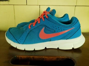 Nike Womens Size 8 Flex Experience RN 2 Low Running 599548-400 Blue/Pink/White - Picture 1 of 10