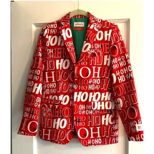 Opposuits HOHOHO Christmas/Holiday Jacket, Youth LG 12-14 - Picture 1 of 7