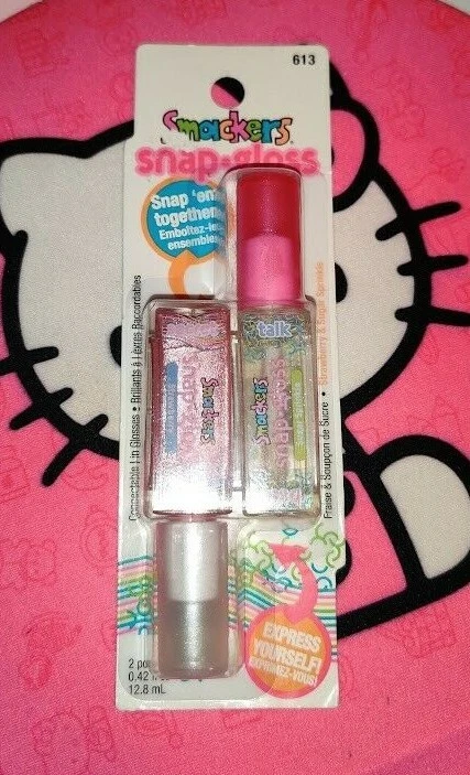 BONNE BELL LIP SMACKERS SNAP-GLOSS STRAWBERRY & SUGAR SPRINKLES COLLECTIBLE LIP  - Image 1 of 1