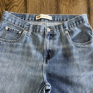 Levis 550 Relaxed Fit Tapered Leg Jeans Youth Boys Size 18 Real Measure 30x29 - Picture 1 of 7