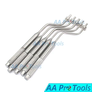 AA Pro: Set Of 5 Sinus Osteotomes Bone Spreading Set Concave Tip Surgical Tools - Picture 1 of 3