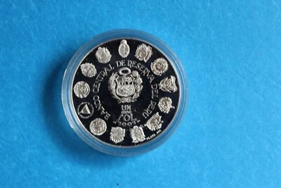 1991 PERU 1 SOL SILVER PROOF COIN - Image 1 of 2