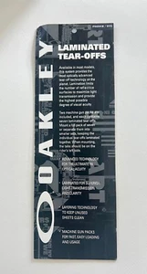 Oakley MX Goggle Laminate Tear-Offs - Proven 14 pk - Picture 1 of 4