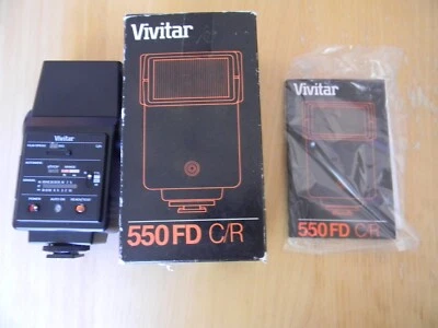 Vivitar 550FD C/R for Canon and Ricoh - Works with Manual and Box - Image 1 of 4