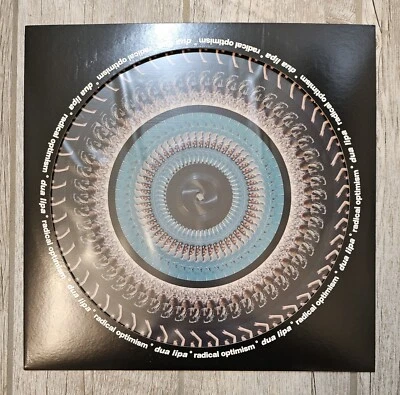 Dua Lipa Radical Optimism Vinyl LP Blood Records Zoetrope /5000 IN HAND - Image 1 of 3