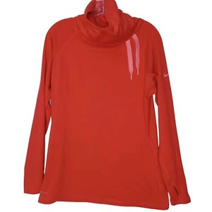 Camiseta Nike Pro talla XL manga larga roja defectuosa - tinta manchada, apilamiento pesado - Imagen 1 de 18