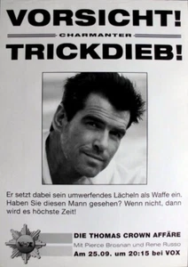PIERCE BROSNAN - 2003 - Plakat - VOX - Die Thomas Chown Affäre - Poster - Picture 1 of 1