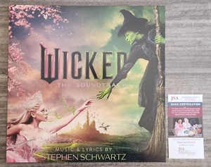 Cynthia Erivo signierte WICKED Soundtrack Vinyl Schallplatte Elphaba Legende JSA - Bild 1 von 5