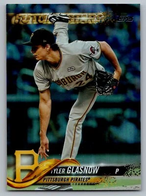2018 Topps #366 Tyler Glasnow Rainbow Foil Rainbow Foil Pittsburgh Pirates - Image 1 of 2