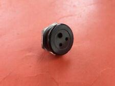 Bulgin Miniature 3 pin [concealed pins] Mains socket ~ 'Chassis mounted' Socket