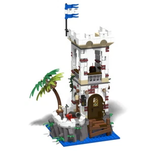 MOC: Sabre Island 493 Pieces MOC-72071 Model Building Toys Set Kids Gift - Picture 1 of 2