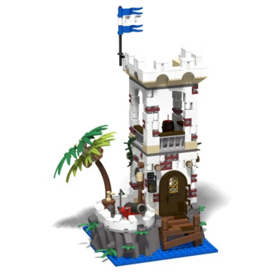 MOC: Sabre Island 493 Pieces MOC-72071 Model Building Toys Set Kids Gift - Image 1 of 2