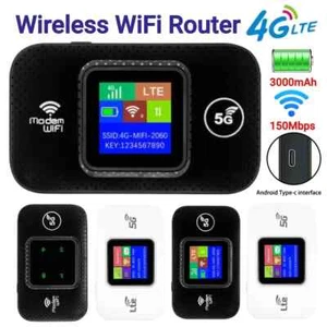 4G LTE Wireless WiFi Router Wireless Internet Router 150Mbps Hotspot Portable - Picture 1 of 31