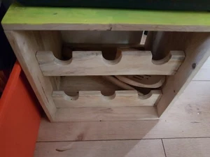 ABHOLUNG Weinregal Tannenholz 6 Flaschen - Bild 1 von 2