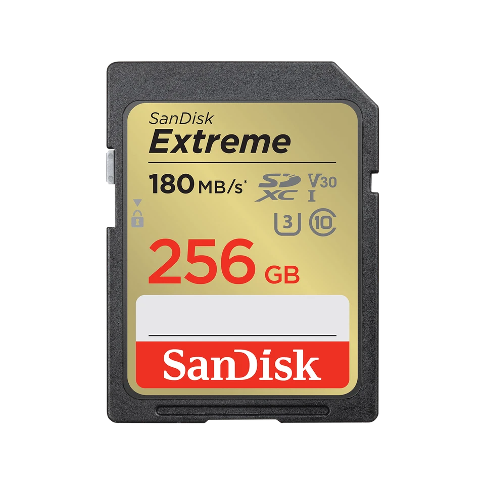 SanDisk 256GB Extreme SDXC UHS-I Memory Card - SDSDXVV-256G-GNCIN